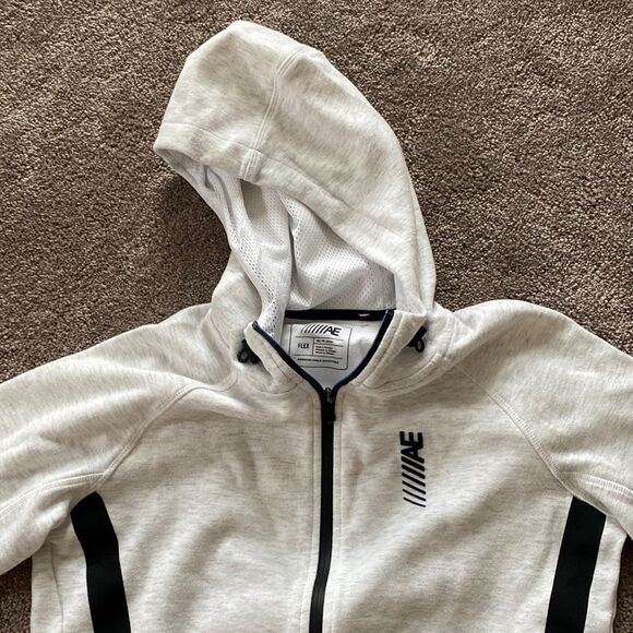 American Eagle Full Zip Flex Hoodie SIZE XS - Picture 3 of 5